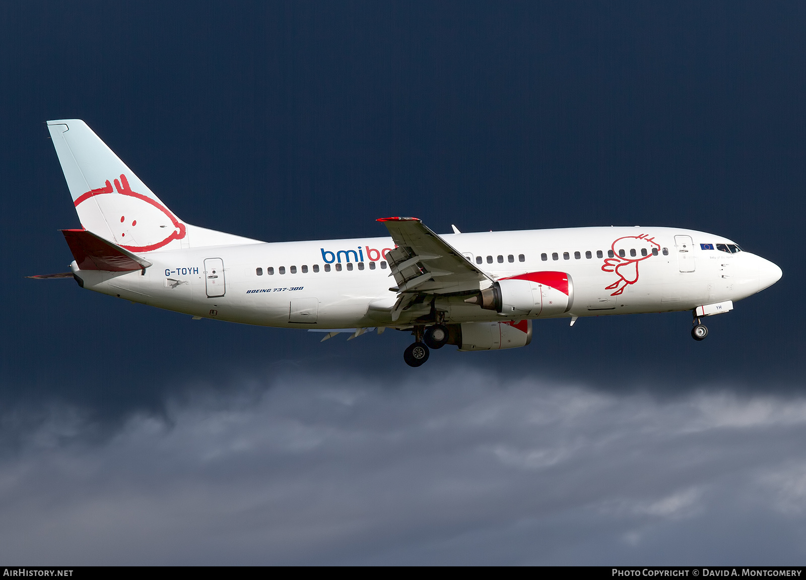 Aircraft Photo of G-TOYH | Boeing 737-36N | Bmibaby | AirHistory.net #665305