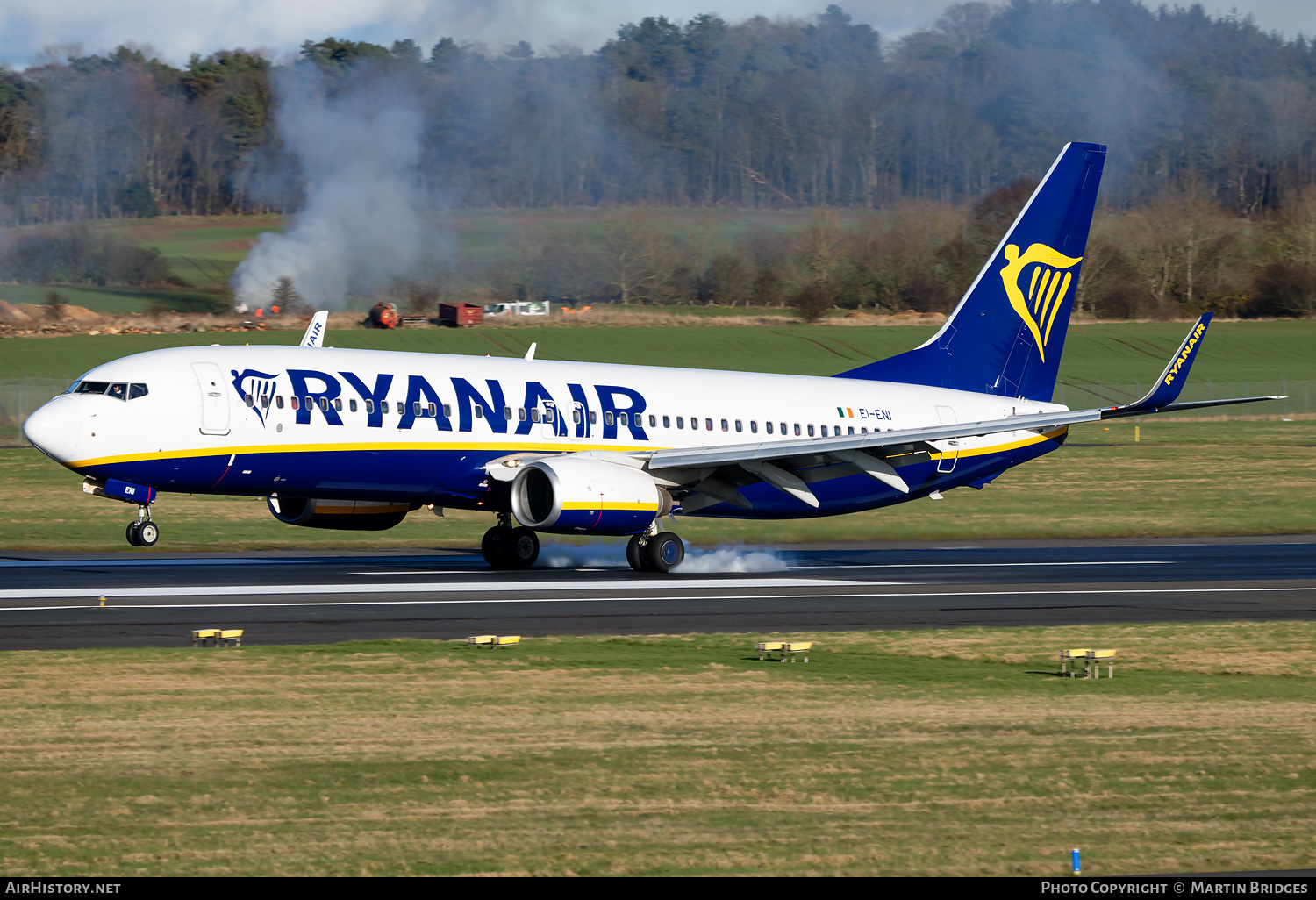 Aircraft Photo of EI-ENI | Boeing 737-8AS | Ryanair | AirHistory.net #665322