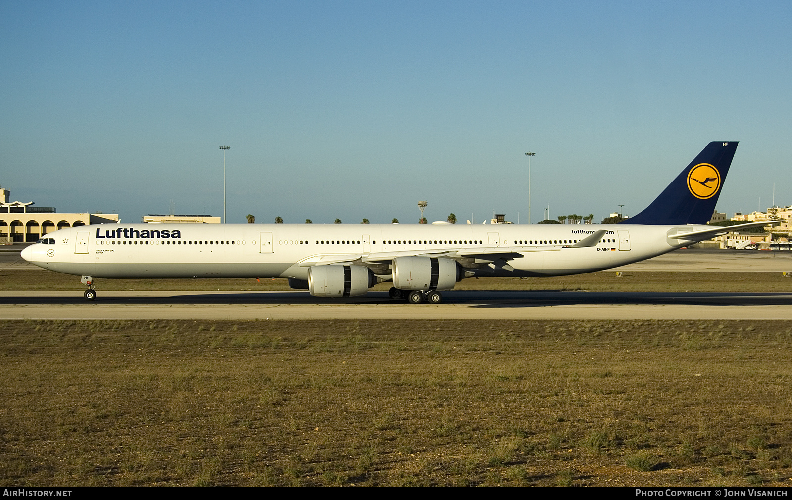 Aircraft Photo of D-AIHF | Airbus A340-642 | Lufthansa | AirHistory.net #665339