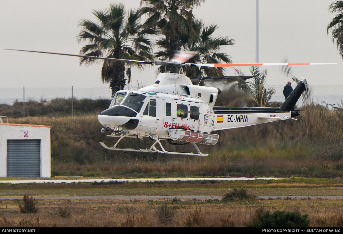 Aircraft Photo of EC-MPM | Bell 412SP | Generalitat Valenciana | AirHistory.net #665358