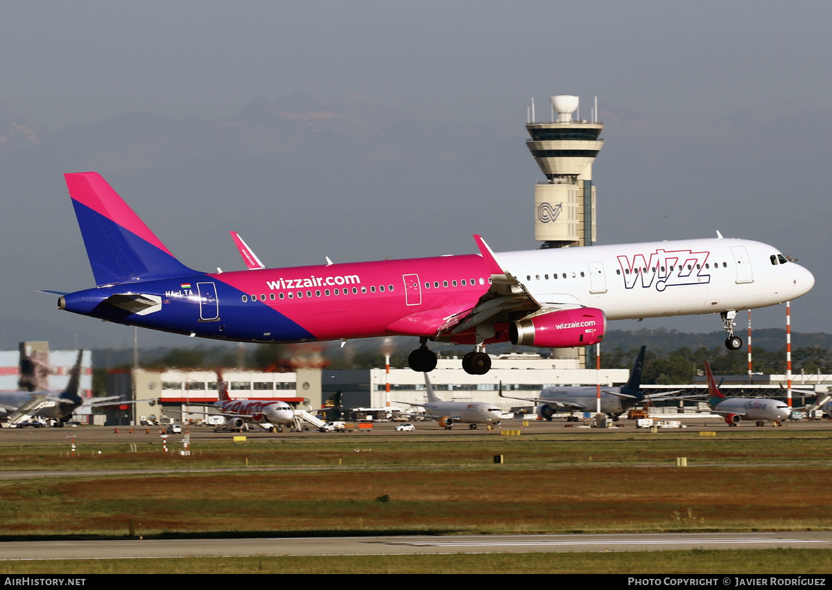 Aircraft Photo of HA-LTA | Airbus A321-231 | Wizz Air | AirHistory.net #665361