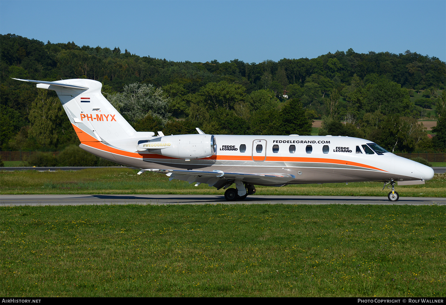 Aircraft Photo of PH-MYX | Cessna 650 Citation VII | AirHistory.net #665393