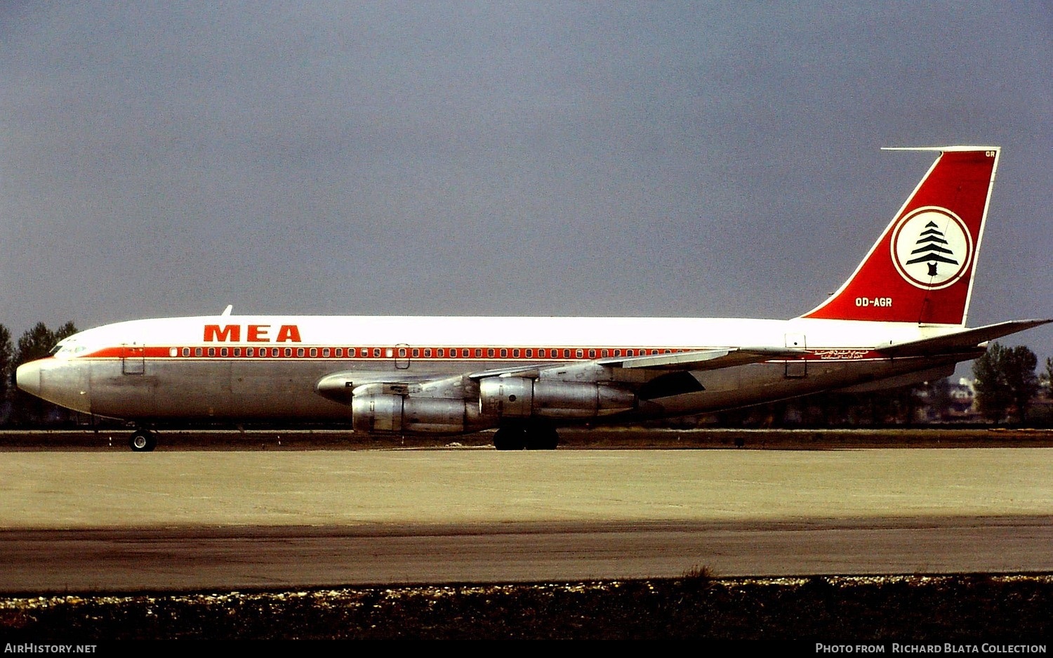 Aircraft Photo of OD-AGR | Boeing 720-047B | MEA - Middle East Airlines | AirHistory.net #665419