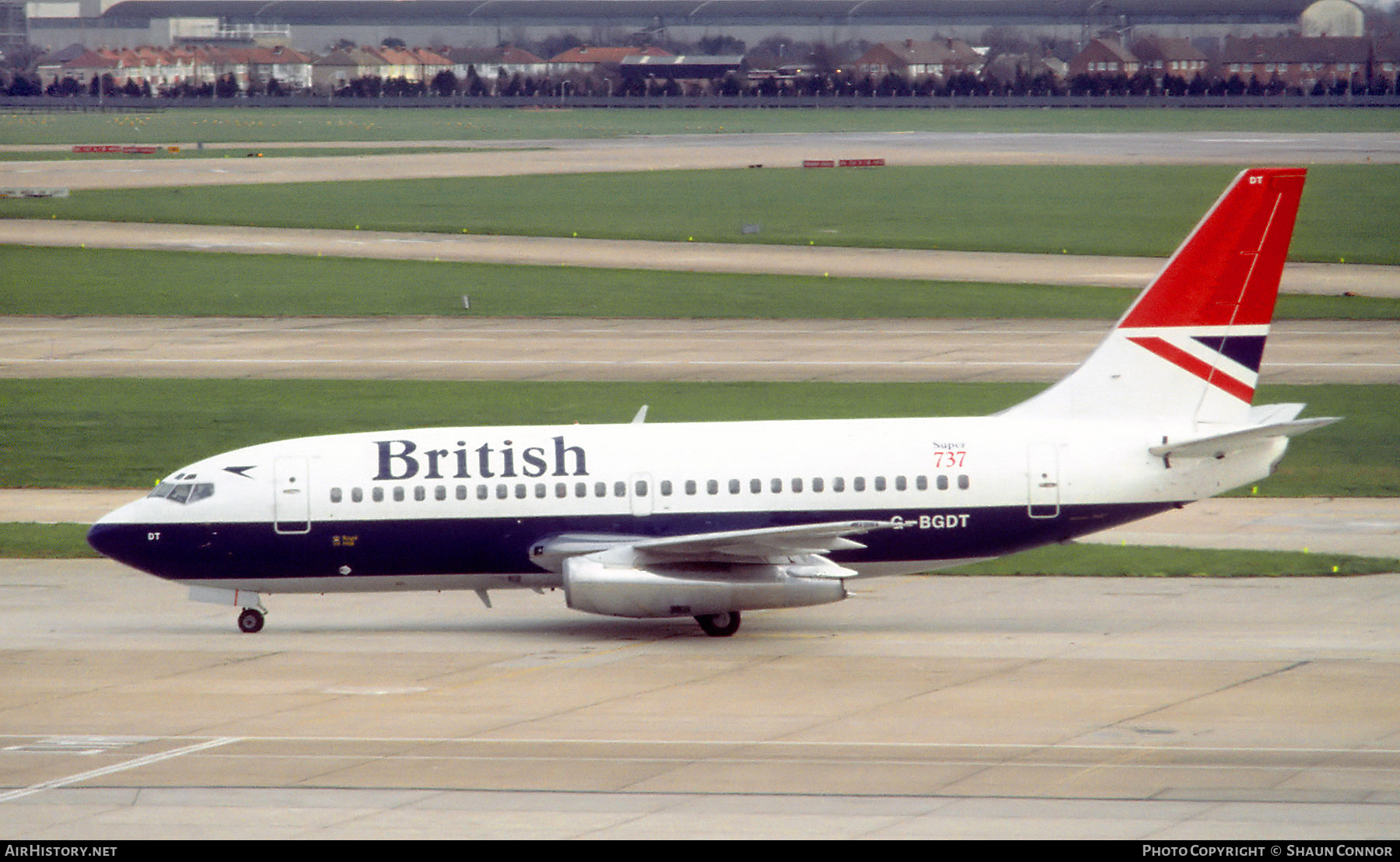 Aircraft Photo of G-BGDT | Boeing 737-236/Adv | British Airways | AirHistory.net #665421