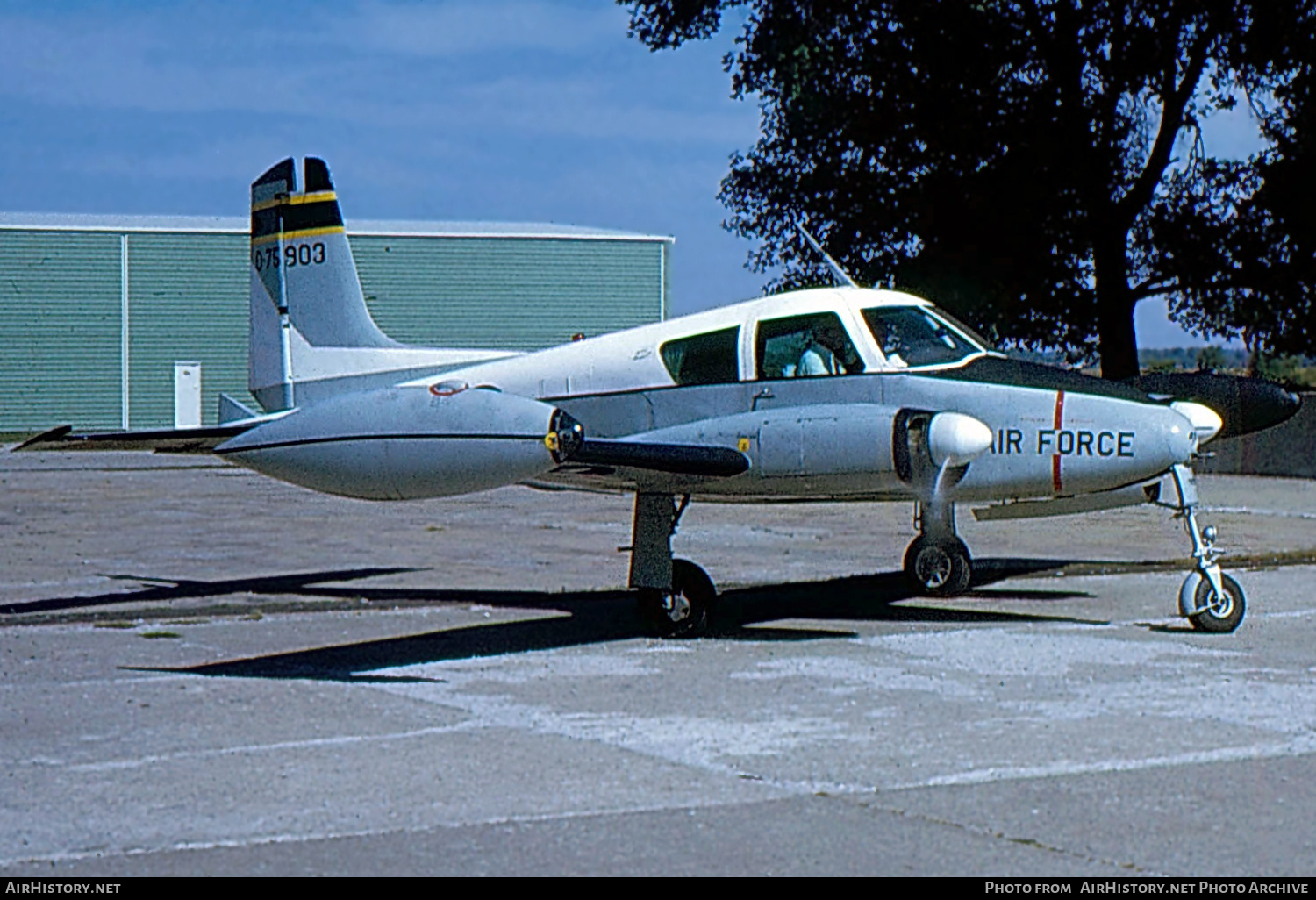 Aircraft Photo of 57-5903 / 0-75903 | Cessna U-3A Blue Canoe (310A/L-27A) | USA - Air Force | AirHistory.net #665427