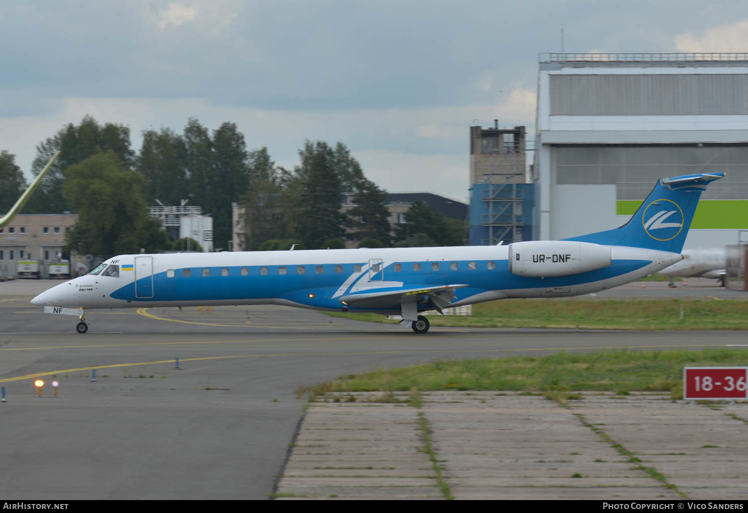 Aircraft Photo of UR-DNF | Embraer ERJ-145EU (EMB-145EU) | AirHistory.net #665458