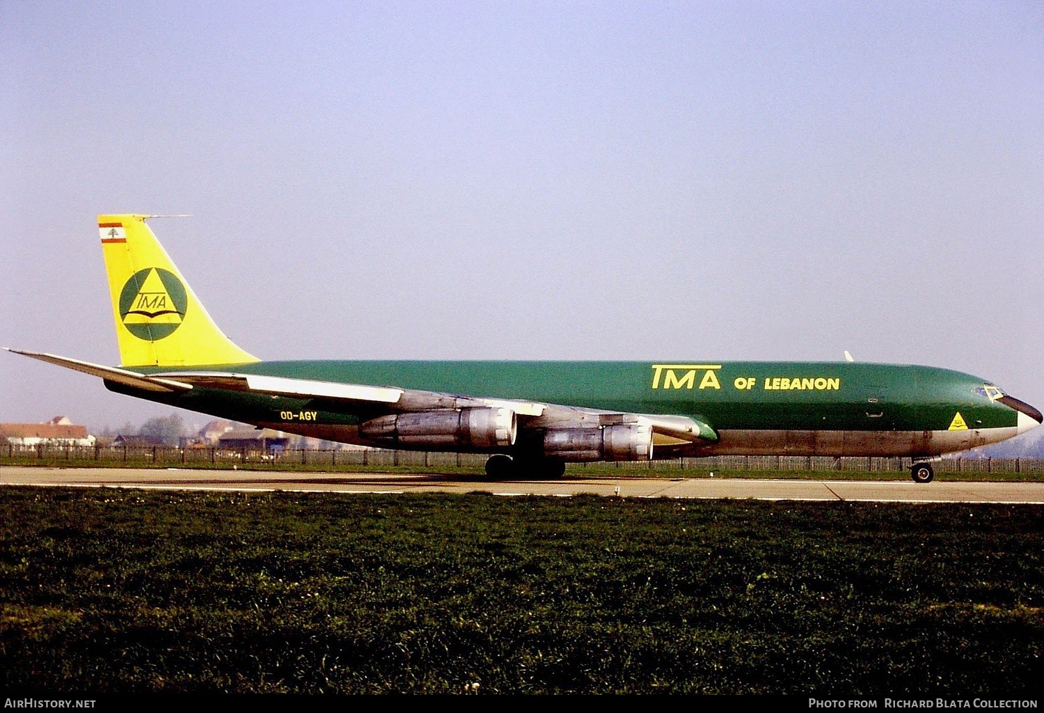 Aircraft Photo of OD-AGY | Boeing 707-327C | TMA of Lebanon - Trans Mediterranean Airways | AirHistory.net #665463