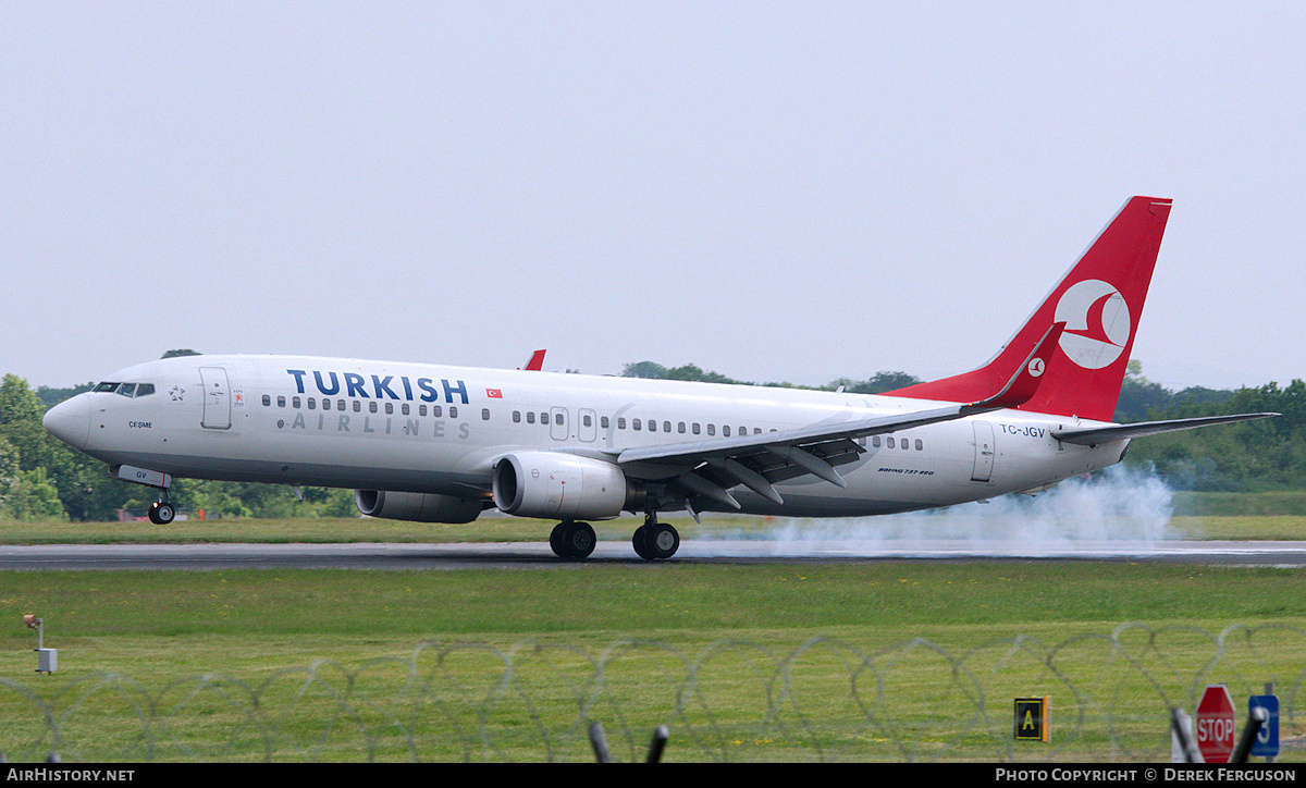 Aircraft Photo of TC-JGV | Boeing 737-8F2 | Turkish Airlines | AirHistory.net #665469