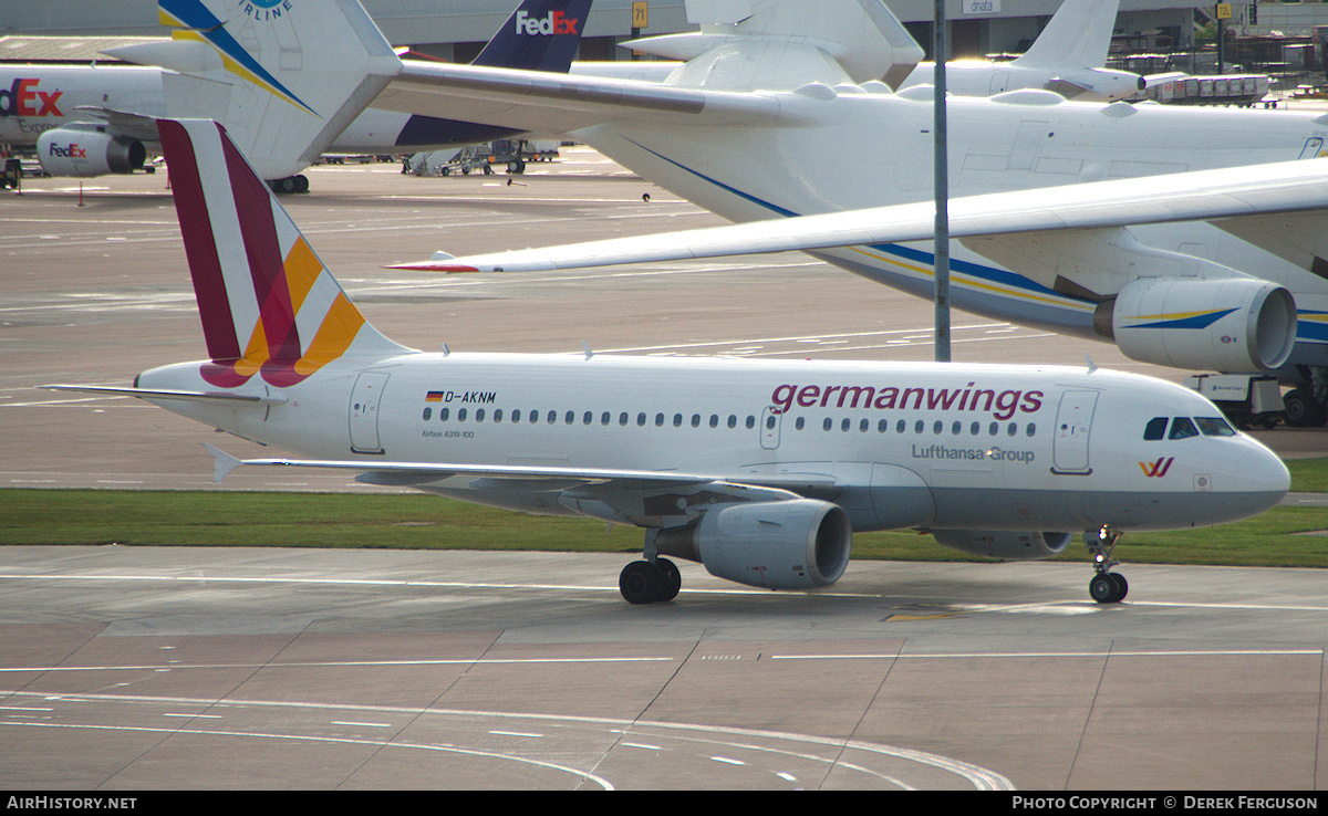 Aircraft Photo of D-AKNM | Airbus A319-112 | Germanwings | AirHistory.net #665470