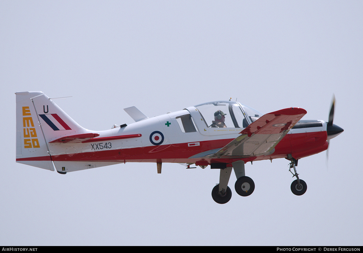 Aircraft Photo of G-CBAB / XX543 | Scottish Aviation Bulldog T1 | UK - Air Force | AirHistory.net #665478