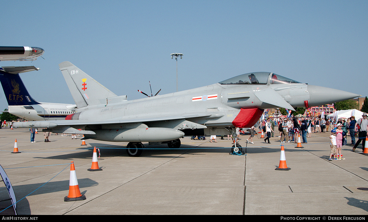 Aircraft Photo of ZJ914 | Eurofighter EF-2000 Typhoon FGR4 | UK - Air Force | AirHistory.net #665480