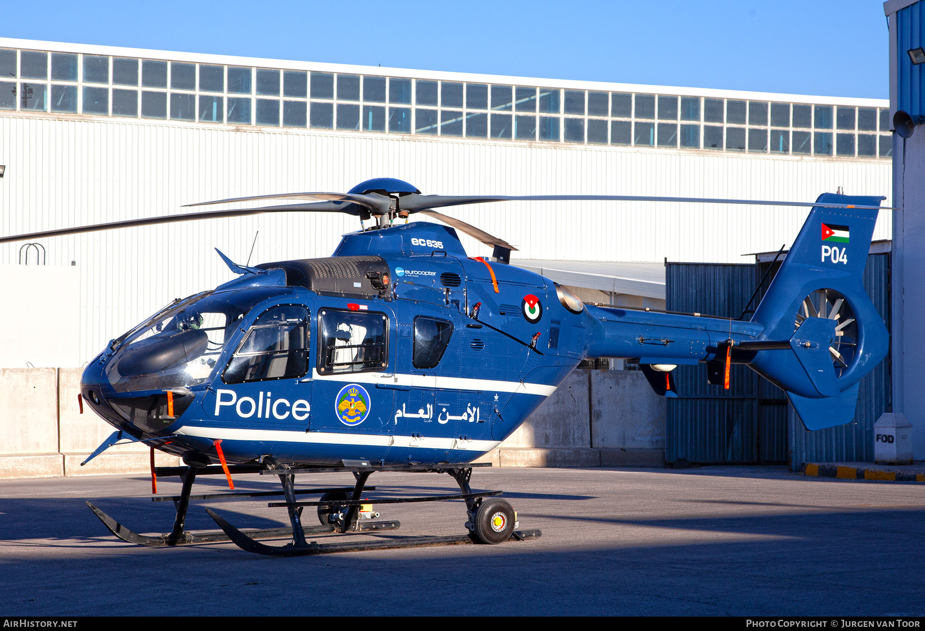 Aircraft Photo of P04 | Eurocopter EC-635T-2+ | Jordan - Police | AirHistory.net #665498