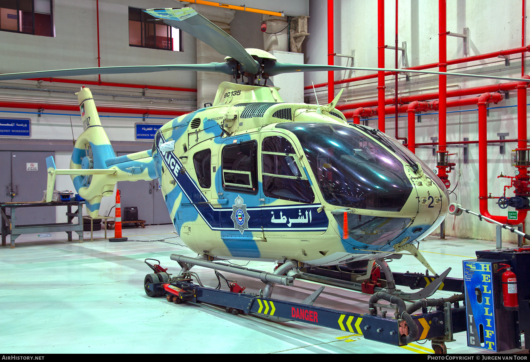 Aircraft Photo of KMOI-02 | Eurocopter EC-135T-1 | Kuwait - Police | AirHistory.net #665501