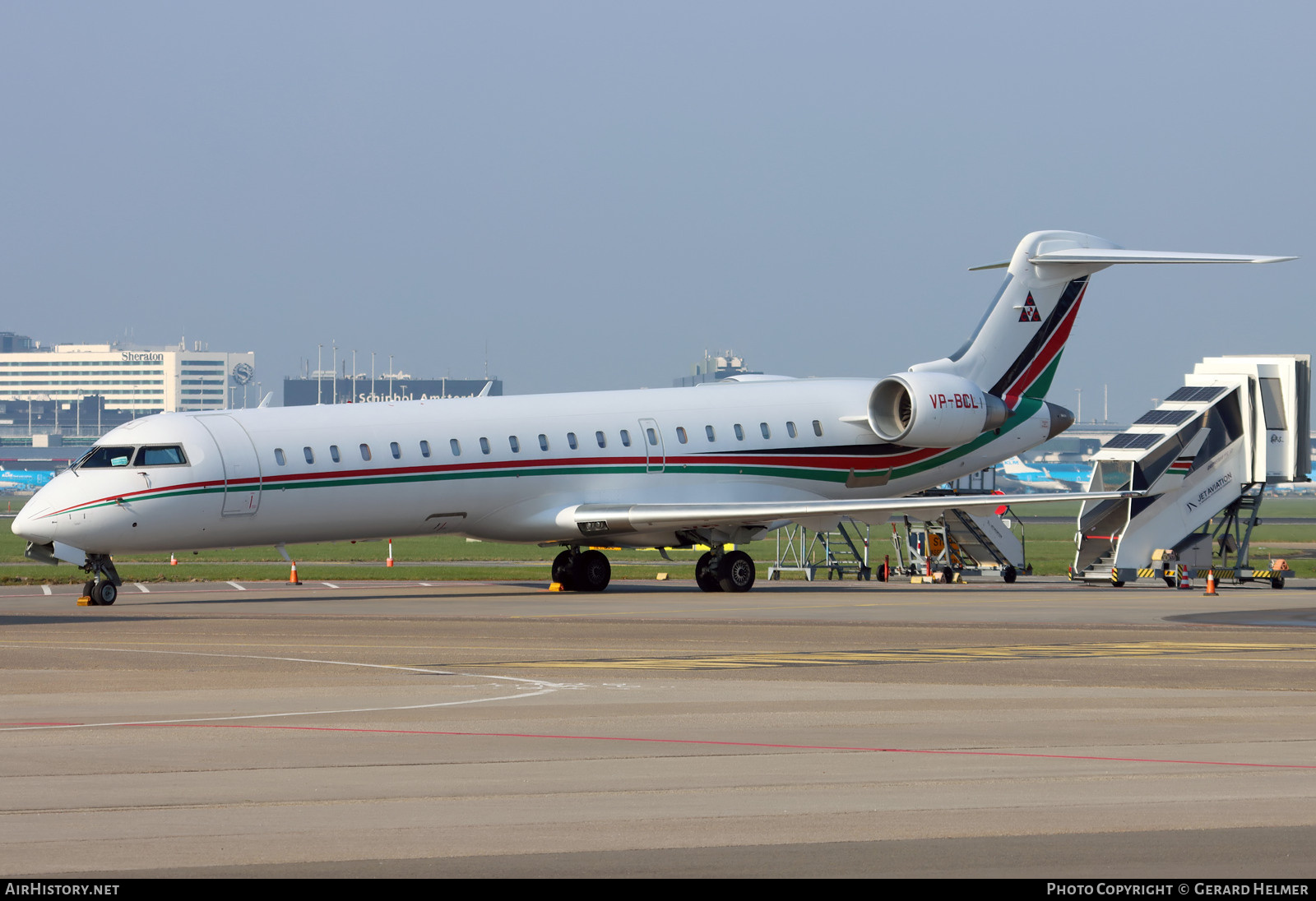 Aircraft Photo of VP-BCL | Bombardier CRJ-700 (CL-600-2C10) | Consolidated Contractors Company - CCC | AirHistory.net #665520