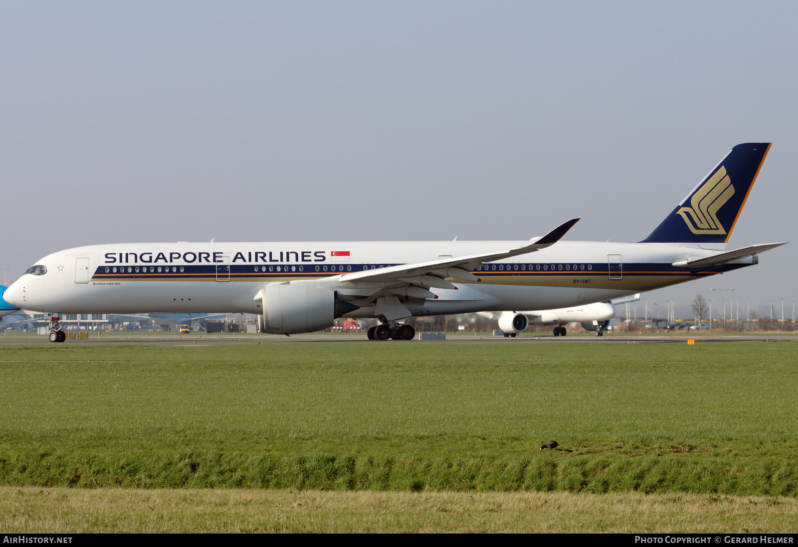 Aircraft Photo of 9V-SMT | Airbus A350-941 | Singapore Airlines | AirHistory.net #665530