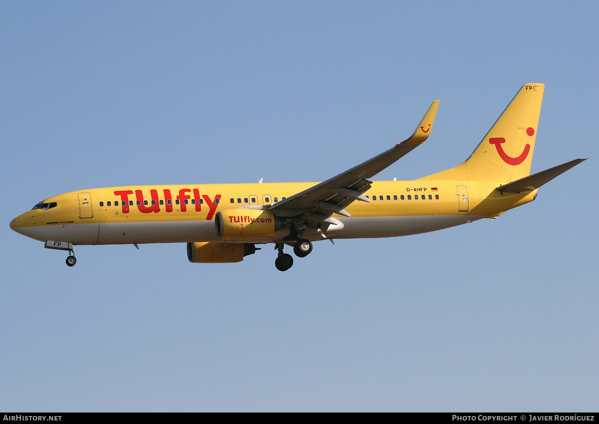Aircraft Photo of D-AHFP | Boeing 737-8K5 | TUIfly | AirHistory.net #665533