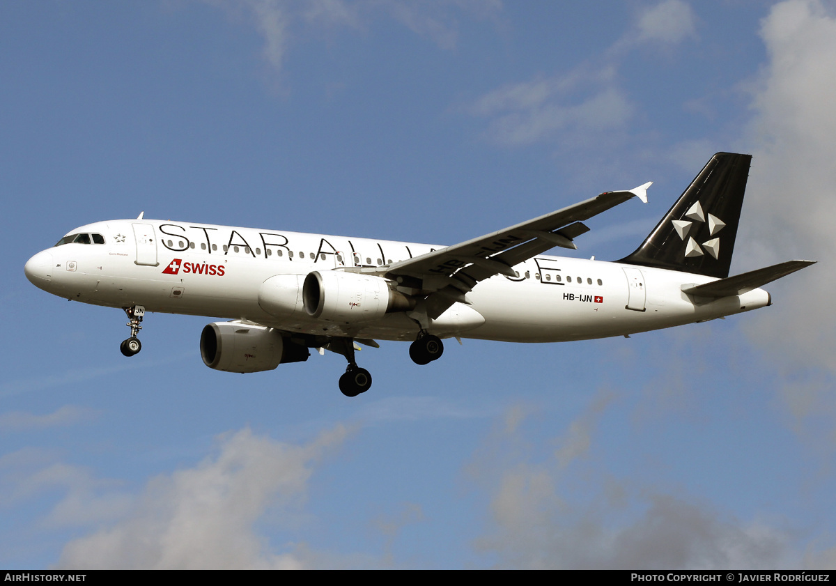 Aircraft Photo of HB-IJN | Airbus A320-214 | Swiss International Air Lines | AirHistory.net #665545