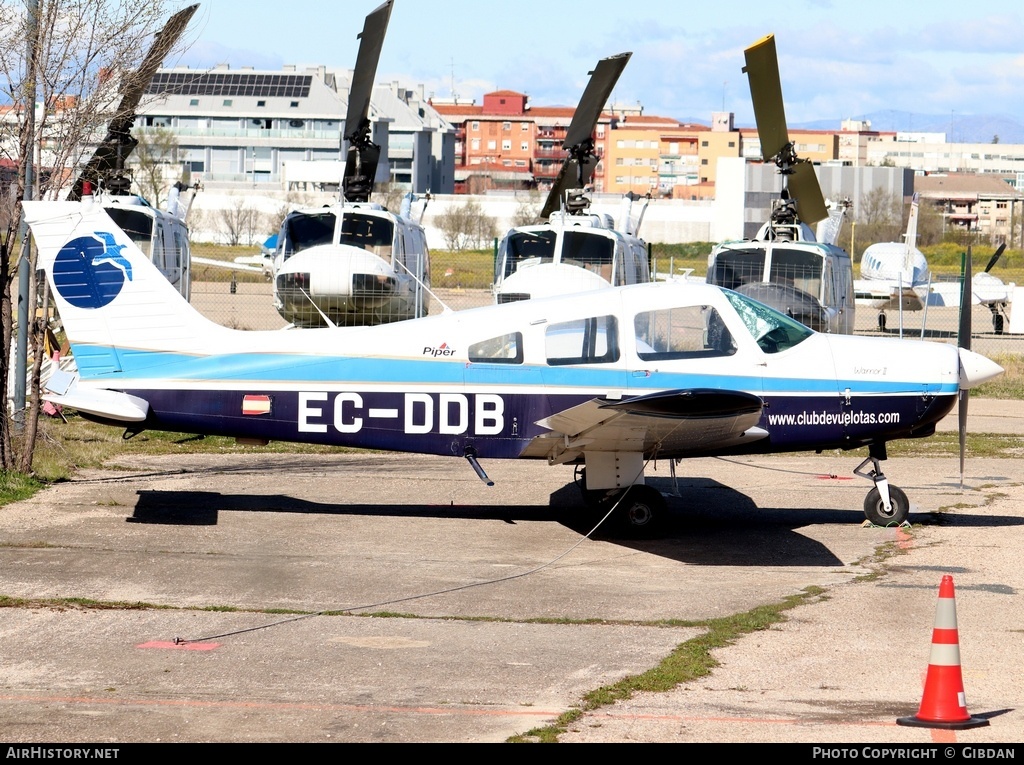 Aircraft Photo of EC-DDB | Piper PA-28-161 Warrior II | Club de Vuelo TAS | AirHistory.net #665546