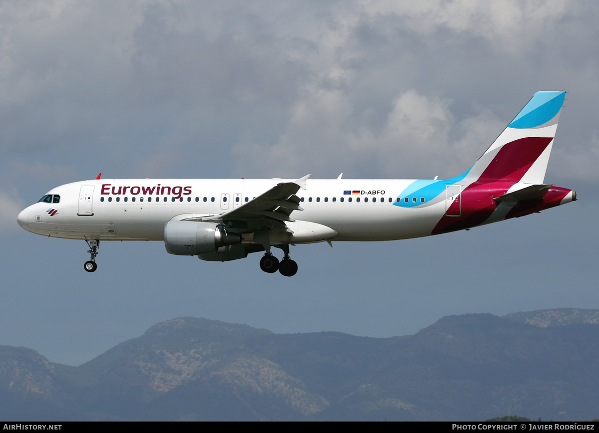 Aircraft Photo of D-ABFO | Airbus A320-214 | Eurowings | AirHistory.net #665552