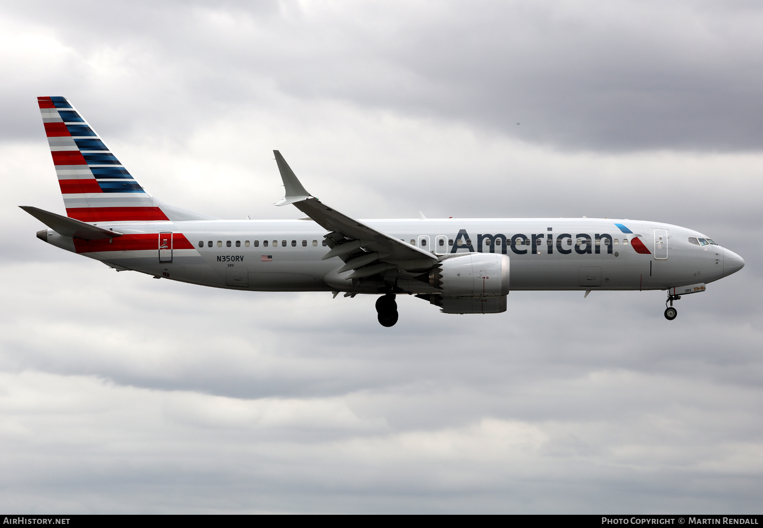 Aircraft Photo of N350RV | Boeing 737-8 Max 8 | American Airlines | AirHistory.net #665588