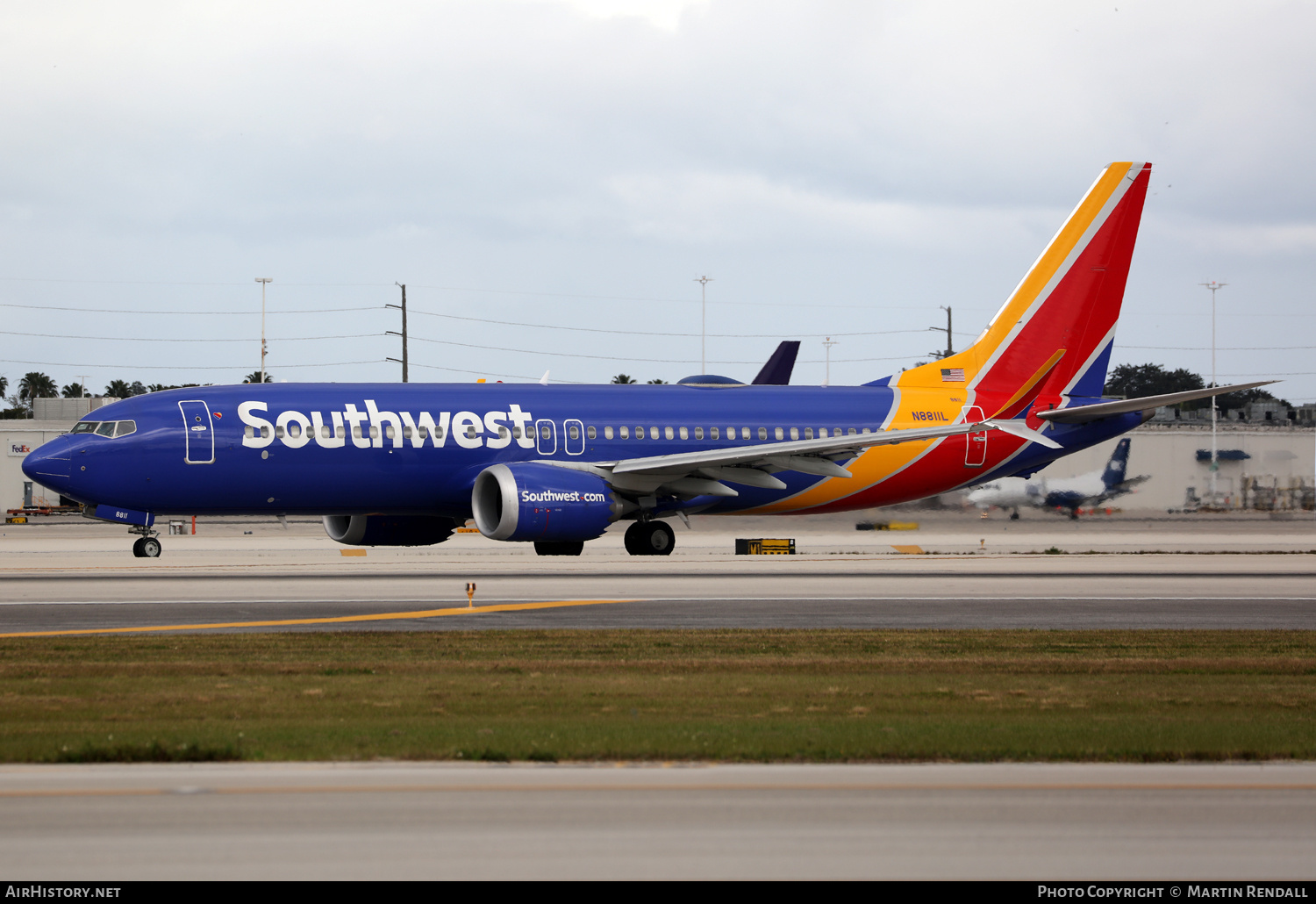 Aircraft Photo of N8811L | Boeing 737-8 Max 8 | Southwest Airlines | AirHistory.net #665590