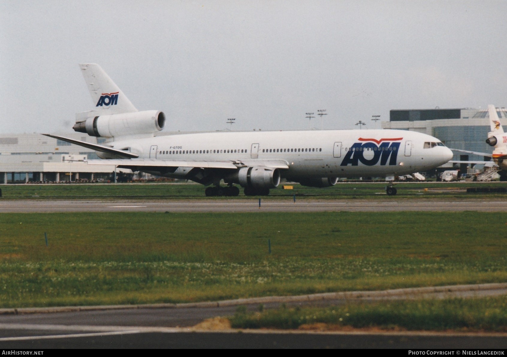 Aircraft Photo of F-GTDG | McDonnell Douglas DC-10-30 | AOM French Airlines | AirHistory.net #665596