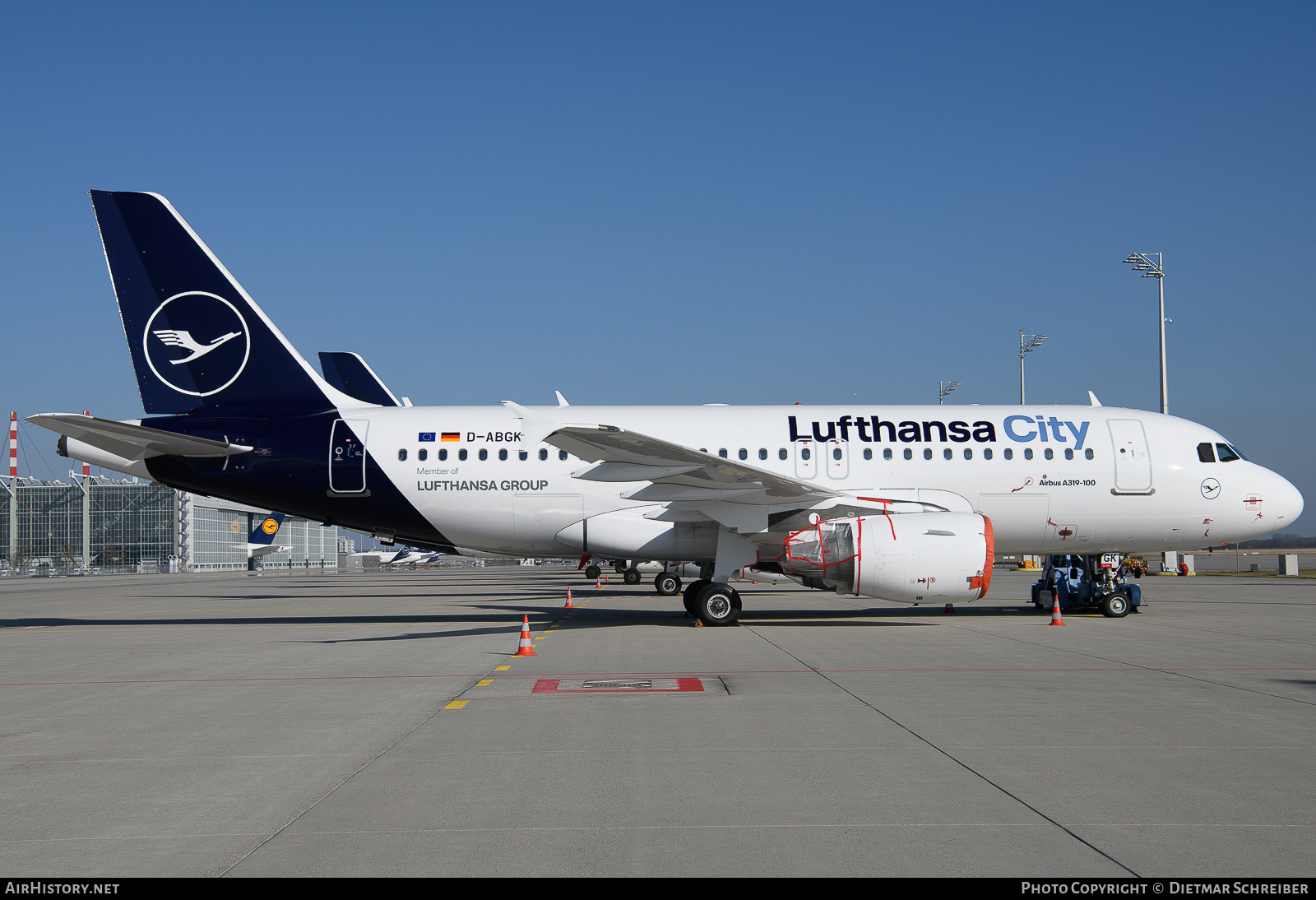 Aircraft Photo of D-ABGK | Airbus A319-112 | Lufthansa City | AirHistory.net #665617