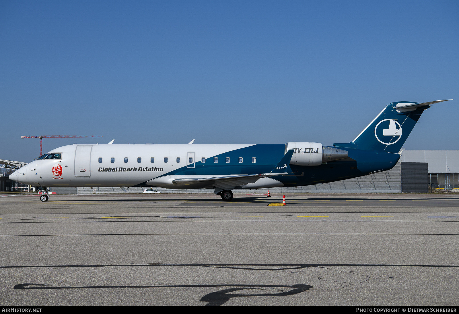 Aircraft Photo of OY-CRJ | Bombardier CRJ-200LR (CL-600-2B19) | Global Reach Aviation - GRA | AirHistory.net #665625