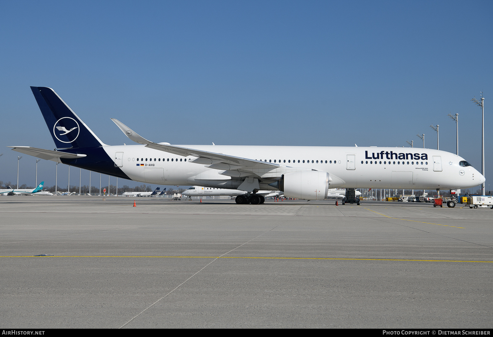 Aircraft Photo of D-AIXQ | Airbus A350-941 | Lufthansa | AirHistory.net #665627
