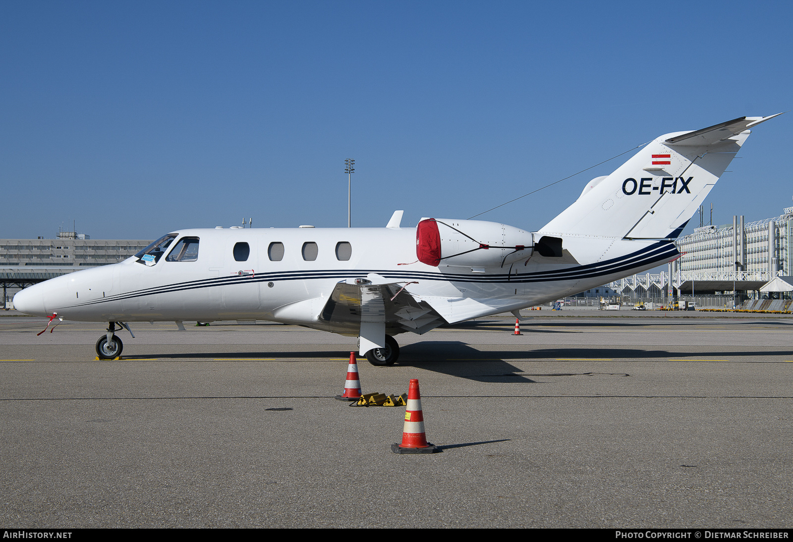 Aircraft Photo of OE-FIX | Cessna 525 CitationJet CJ1 | AirHistory.net #665632