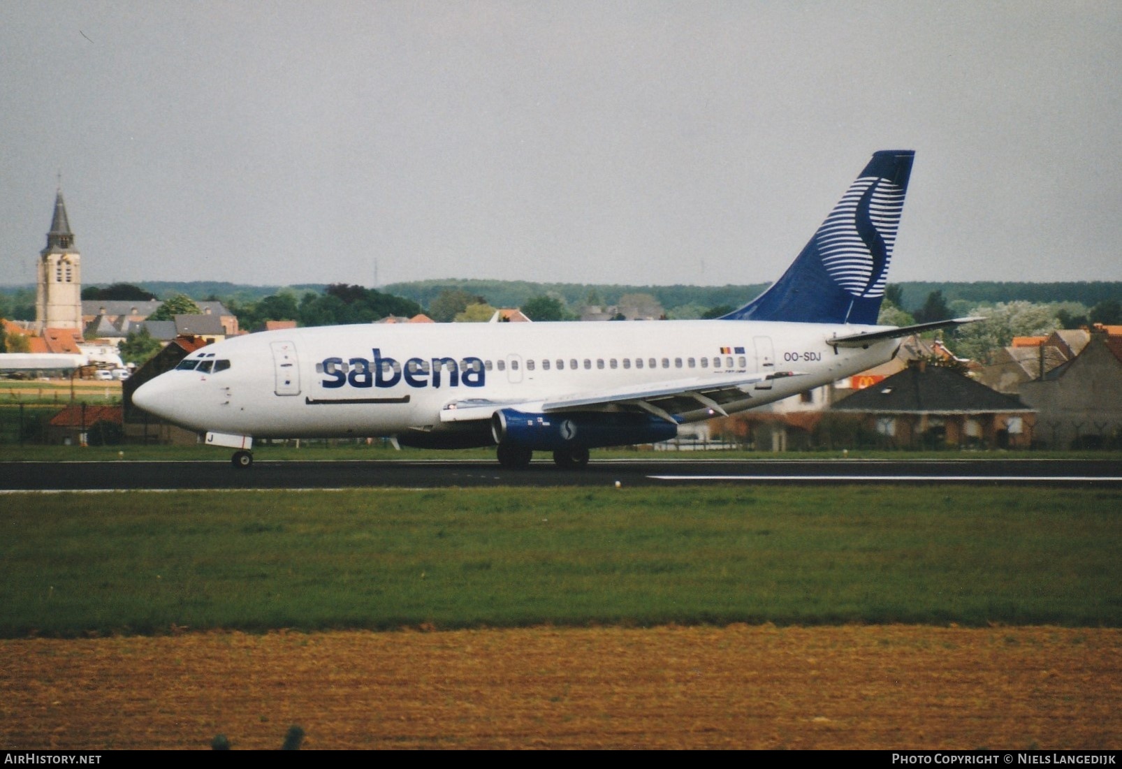 Aircraft Photo of OO-SDJ | Boeing 737-229C/Adv | Sabena | AirHistory.net #665633