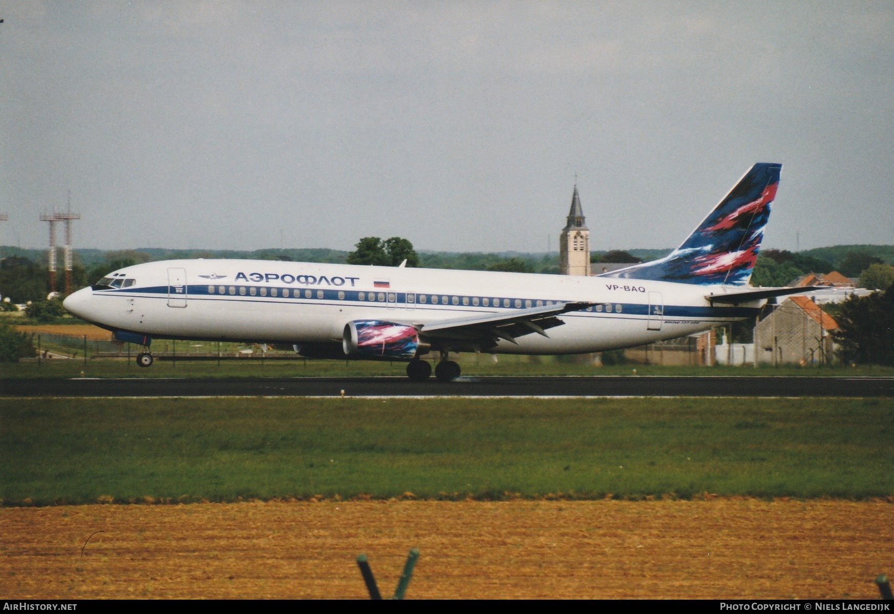 Aircraft Photo of VP-BAQ | Boeing 737-4M0 | Aeroflot | AirHistory.net #665641