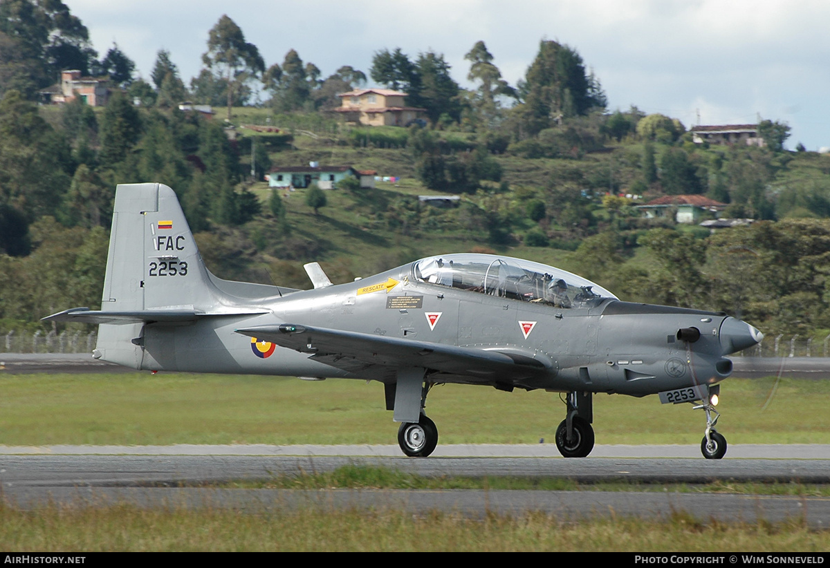 Aircraft Photo of FAC2253 | Embraer AT-27 Tucano | Colombia - Air Force | AirHistory.net #665642