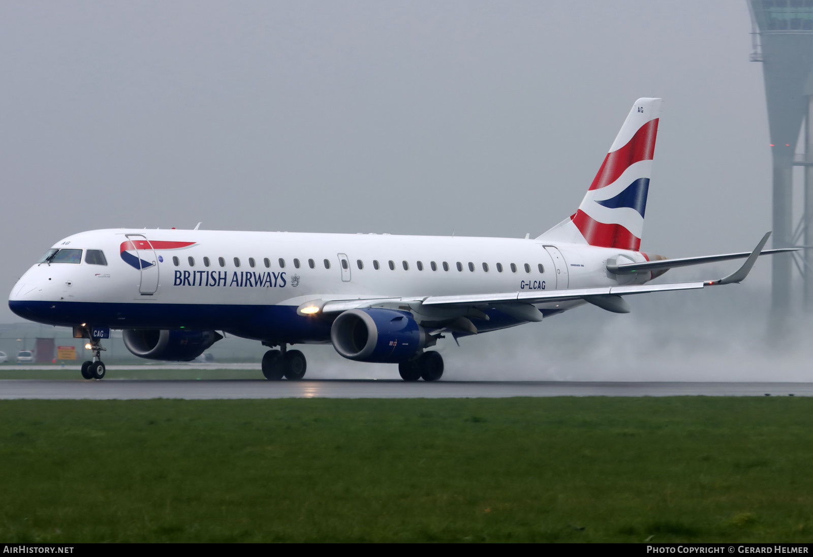 Aircraft Photo of G-LCAG | Embraer 190LR (ERJ-190-100LR) | British Airways | AirHistory.net #665649