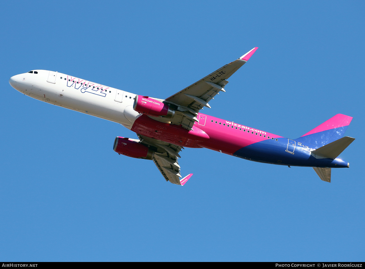 Aircraft Photo of HA-LTE | Airbus A321-231 | Wizz Air | AirHistory.net #665656