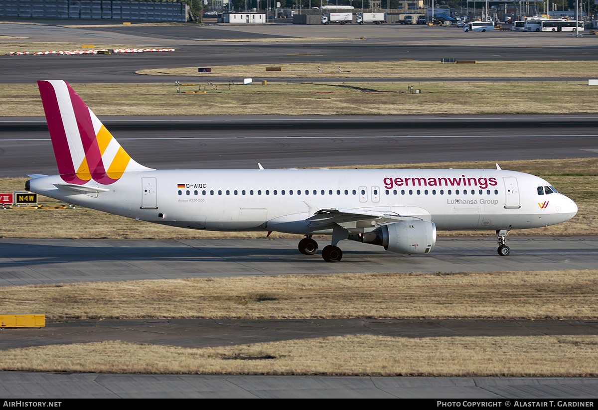 Aircraft Photo of D-AIQC | Airbus A320-211 | Germanwings | AirHistory.net #665659