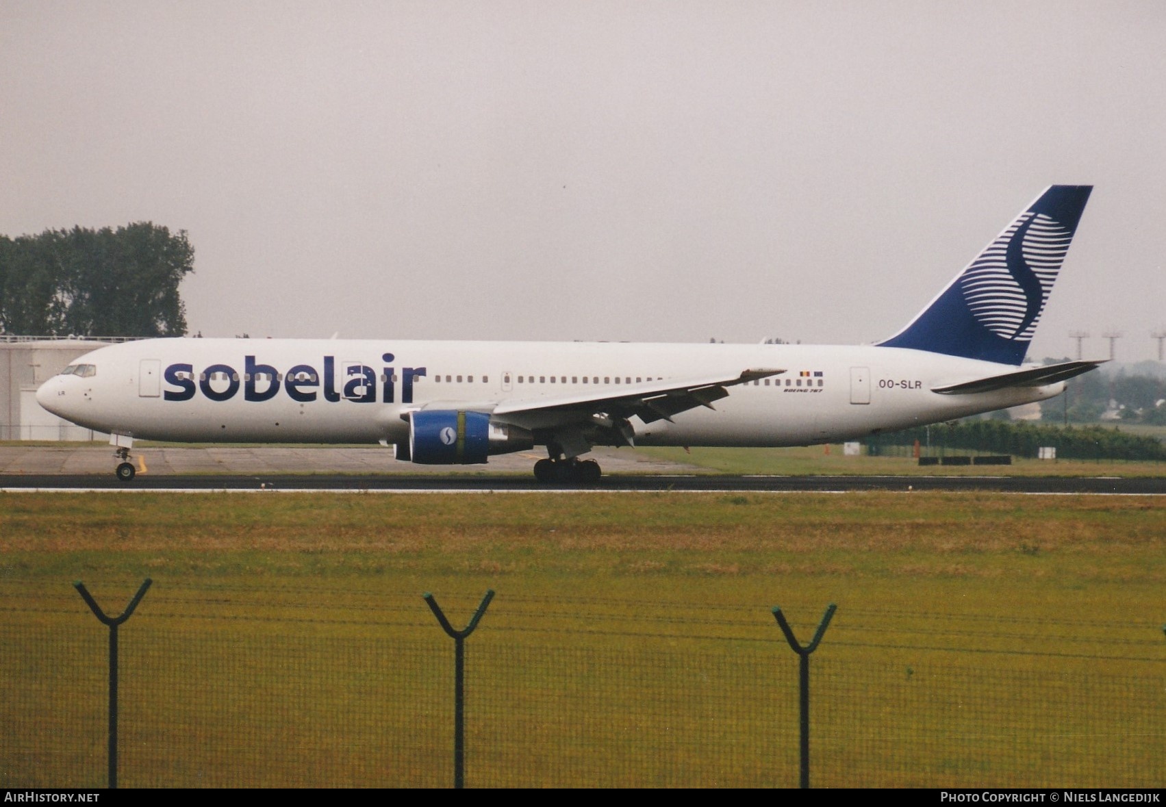Aircraft Photo of OO-SLR | Boeing 767-3BG/ER | Sobelair | AirHistory.net #665663