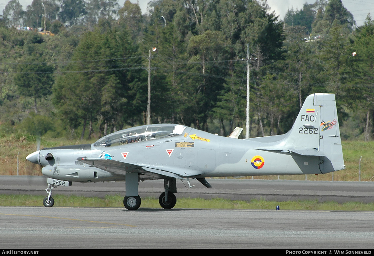 Aircraft Photo of FAC2262 | Embraer AT-27 Tucano | Colombia - Air Force | AirHistory.net #665664