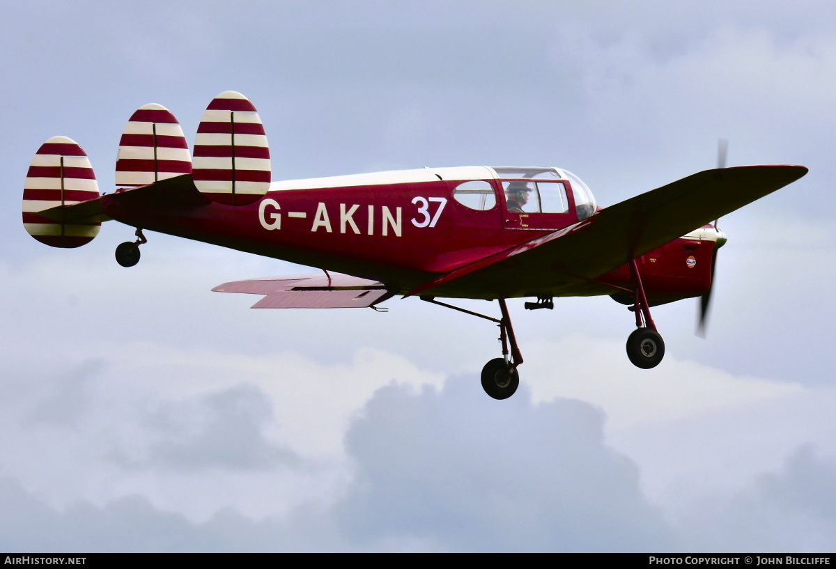 Aircraft Photo of G-AKIN | Miles M.38 Messenger 2A | AirHistory.net #665669