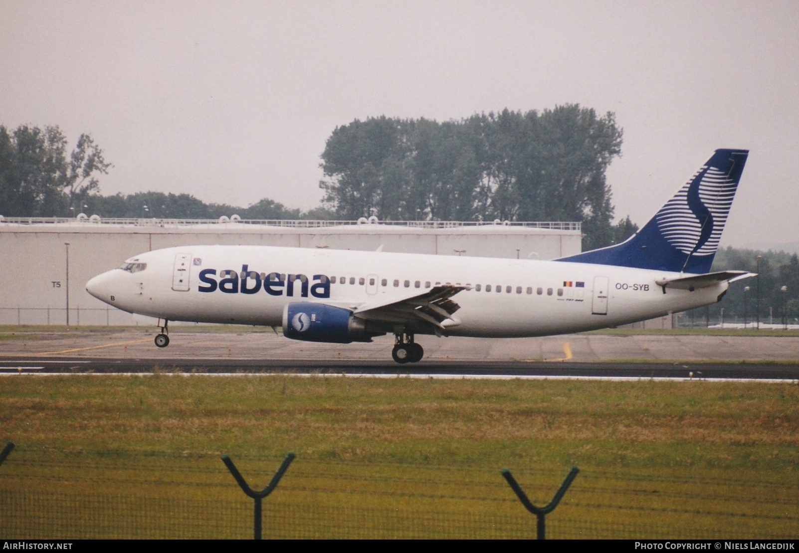 Aircraft Photo of OO-SYB | Boeing 737-329 | Sabena | AirHistory.net #665675