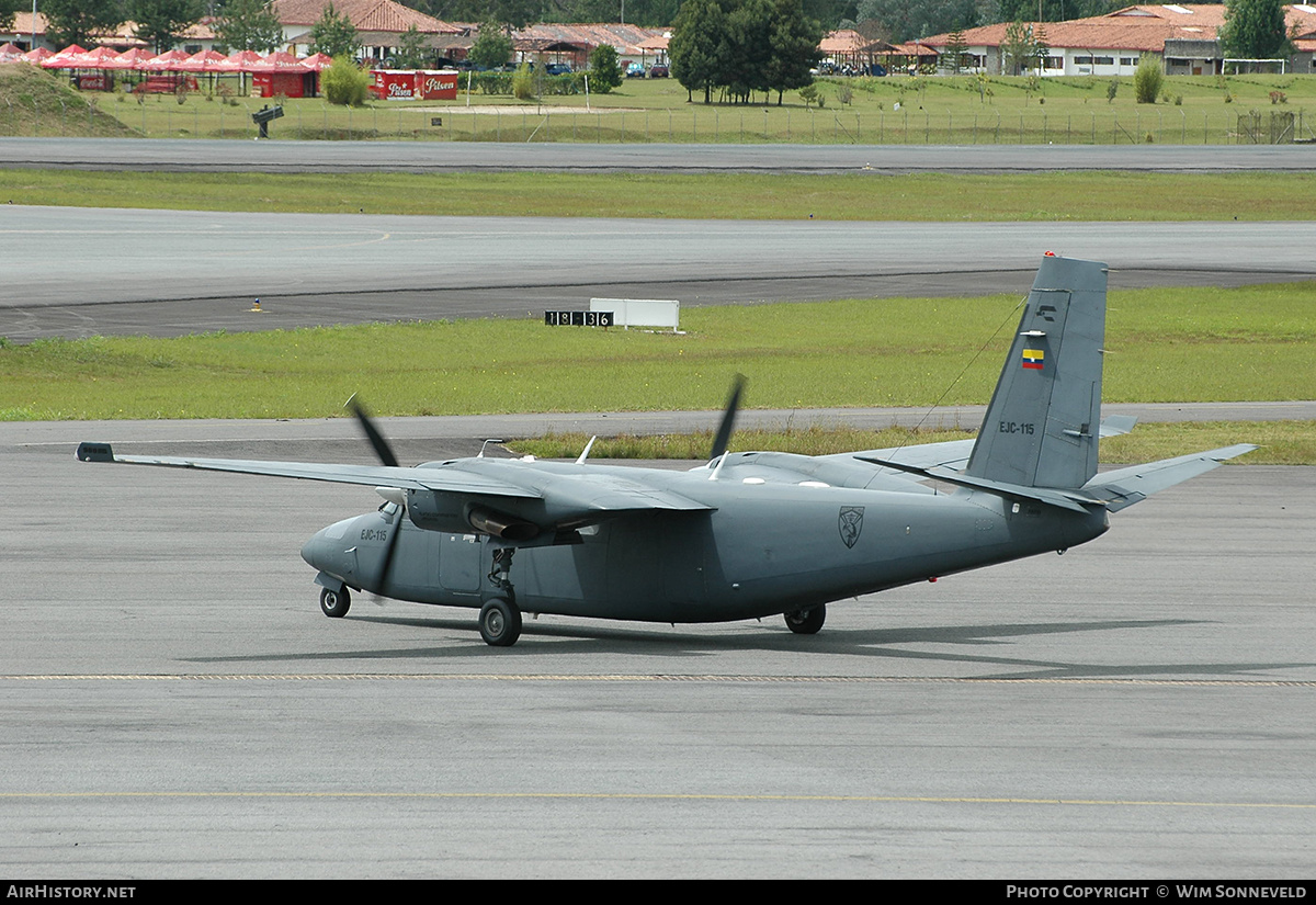 Aircraft Photo of EJC-115 | Gulfstream Aerospace 695A Commander 1200 | Colombia - Army | AirHistory.net #665684