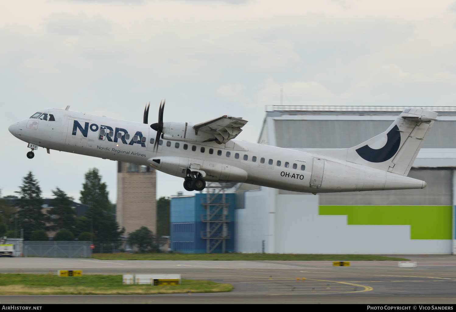 Aircraft Photo of OH-ATO | ATR ATR-72-500 (ATR-72-212A) | Norra - Nordic Regional Airlines | AirHistory.net #665694