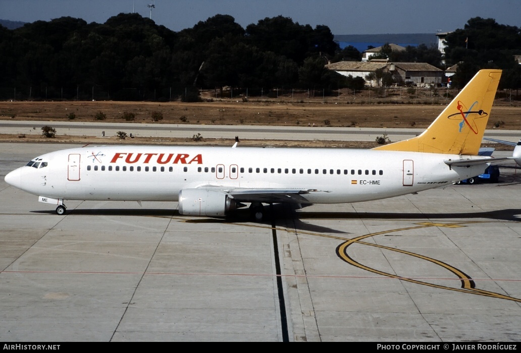 Aircraft Photo of EC-HME | Boeing 737-46B | Futura International Airways | AirHistory.net #665695