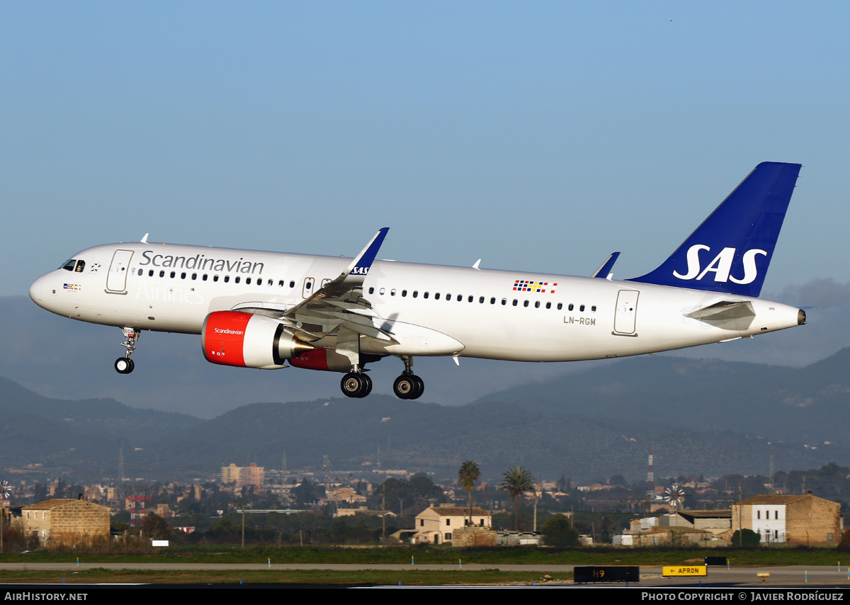 Aircraft Photo of LN-RGM | Airbus A320-251N | Scandinavian Airlines - SAS | AirHistory.net #665702