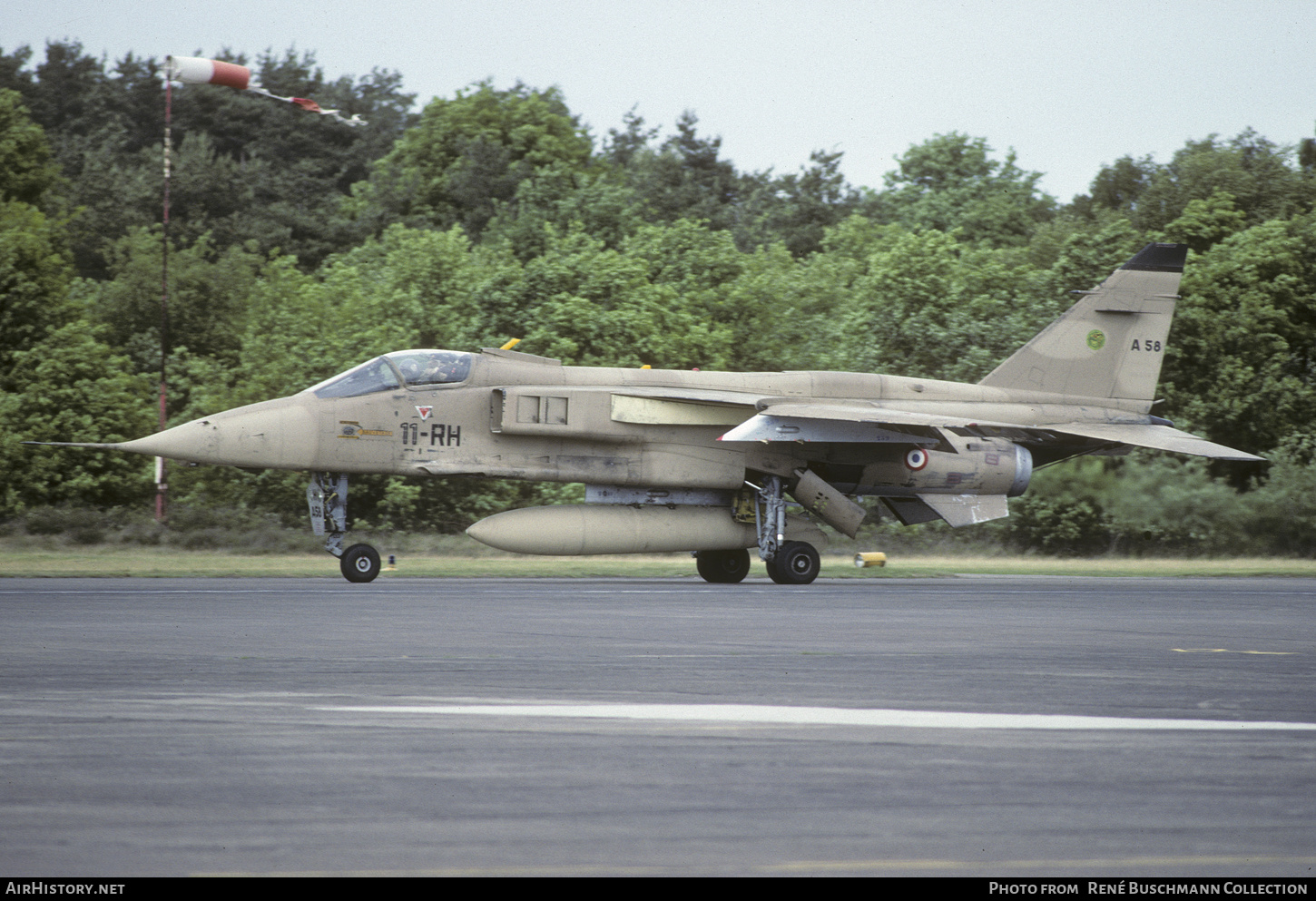 Aircraft Photo of A58 | Sepecat Jaguar A | France - Air Force | AirHistory.net #665703