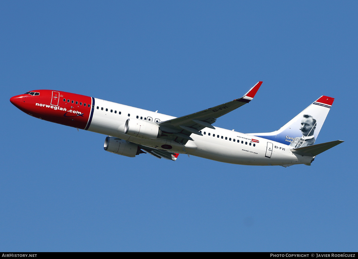 Aircraft Photo of EI-FVI | Boeing 737-800 | Norwegian | AirHistory.net #665704
