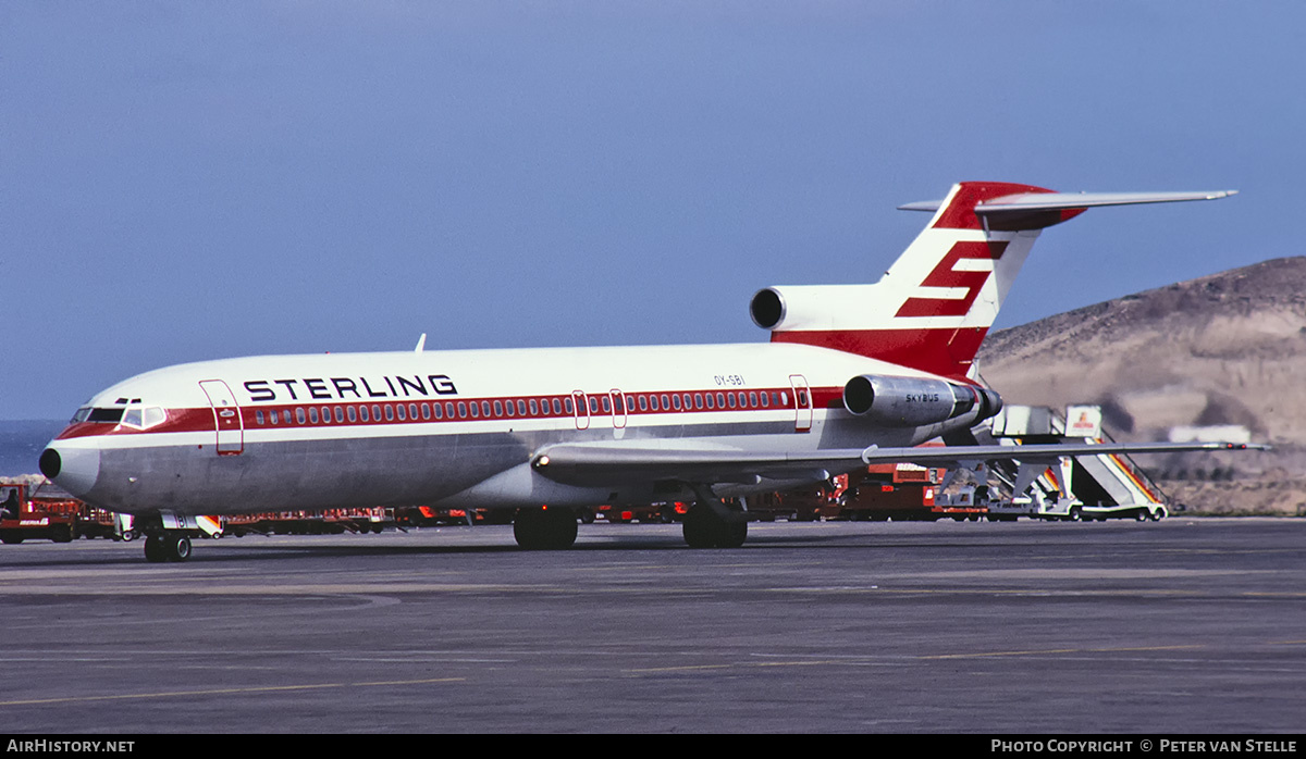 Aircraft Photo of OY-SBI | Boeing 727-270/Adv | Sterling Airways | AirHistory.net #665705