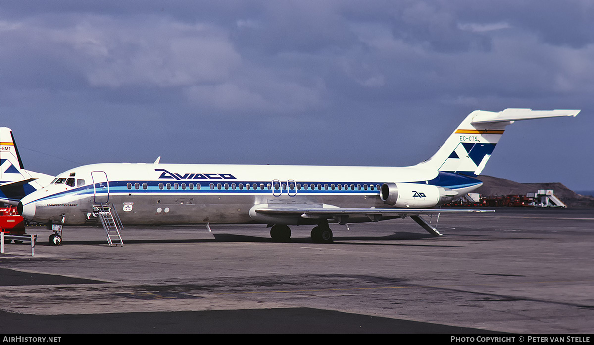Aircraft Photo of EC-CTS | McDonnell Douglas DC-9-34CF | Aviaco | AirHistory.net #665714