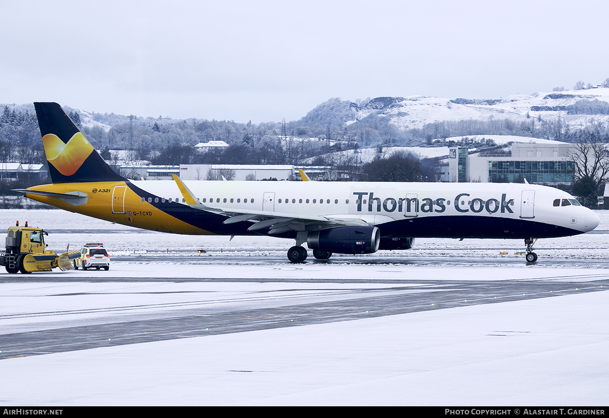 Aircraft Photo of G-TCVD | Airbus A321-231 | Thomas Cook Airlines | AirHistory.net #665728