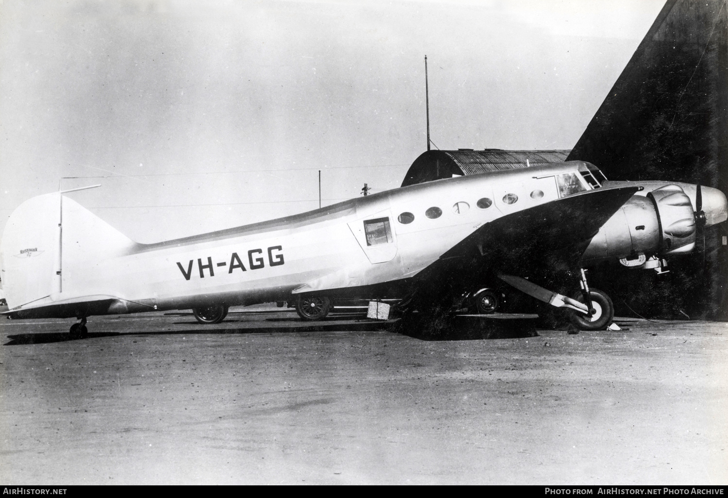 Aircraft Photo of VH-AGG | Avro 652A Anson I | AirHistory.net #665742